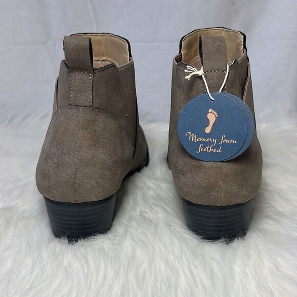 JBU By Jammu Emery Vegan Leather Booties Sz 8.5 - Picture 3 of 8